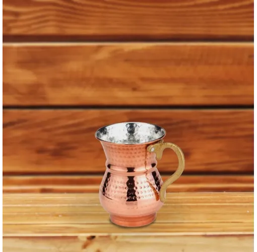 Bakır Ayran Bardağı 1 Adet