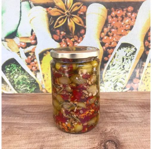 Cevizli Yeşil Zeytin Salatası 650 Gr