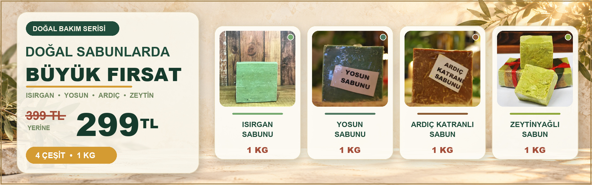 El Yapımı Sabun Çeşitleri