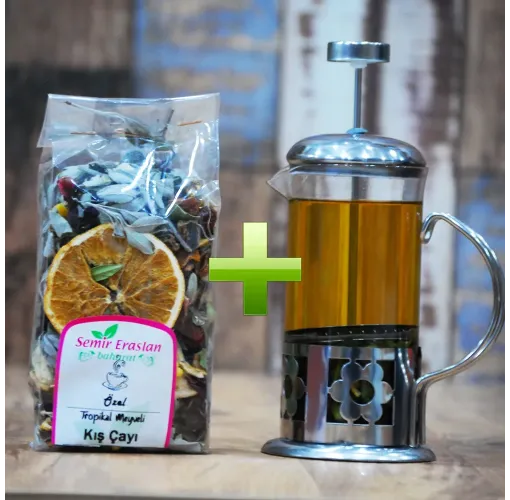 French Press + Kış Çayı