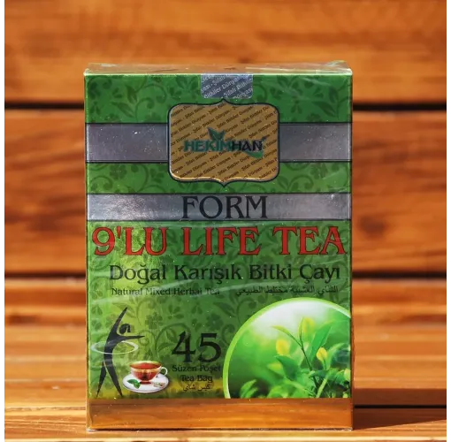 Hekimhan 9'Lu Zayıflama Çayı 45 Adet (Poşet)