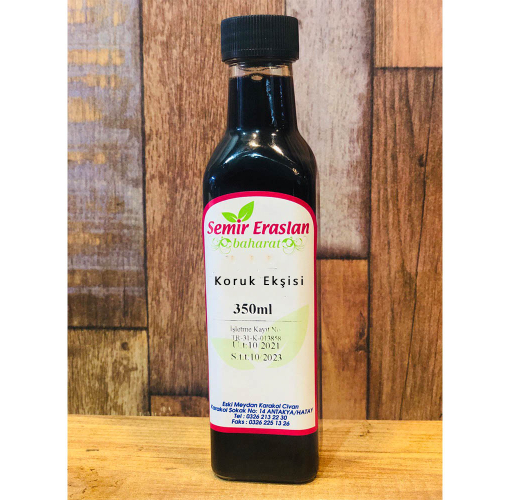 Koruk Ekşisi 350 Gr - (Cam Şişe)