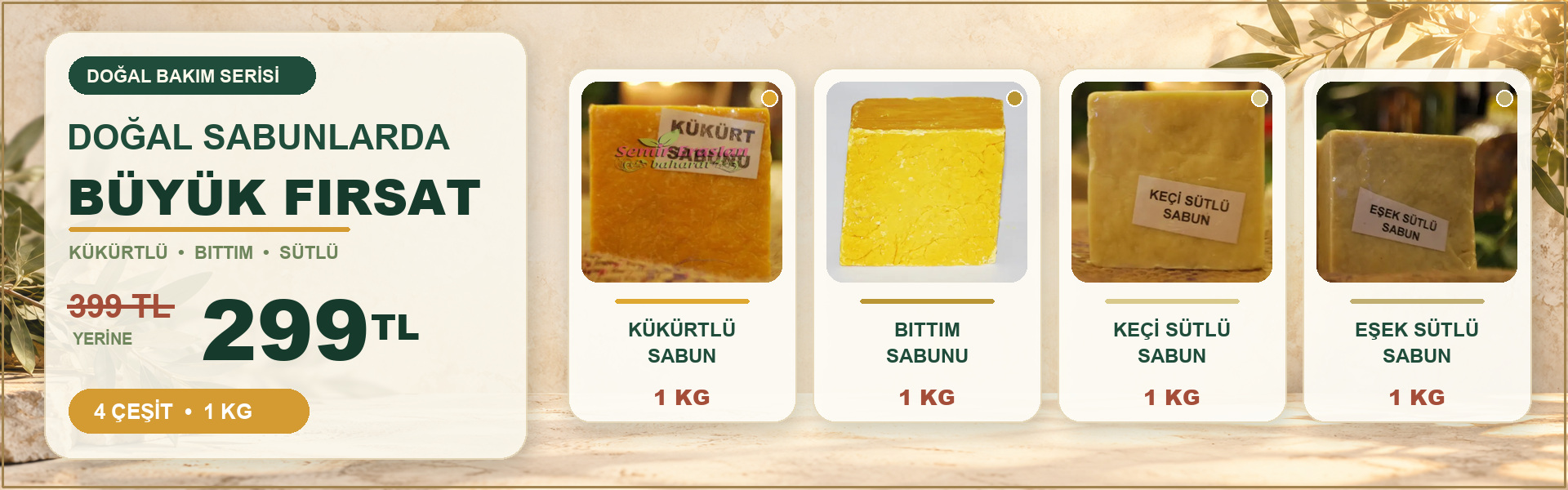 El Yapımı Sabun Çeşitleri