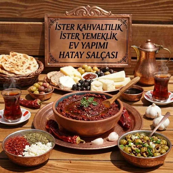 İster Kahvaltılık İster Yemeklik Ev Yapımı Salça