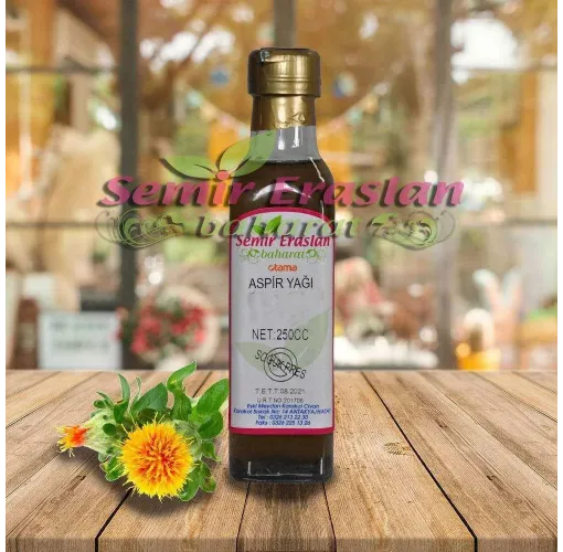 Semir Eraslan Aspir Yağı Soğuk Sıkım 250 Ml