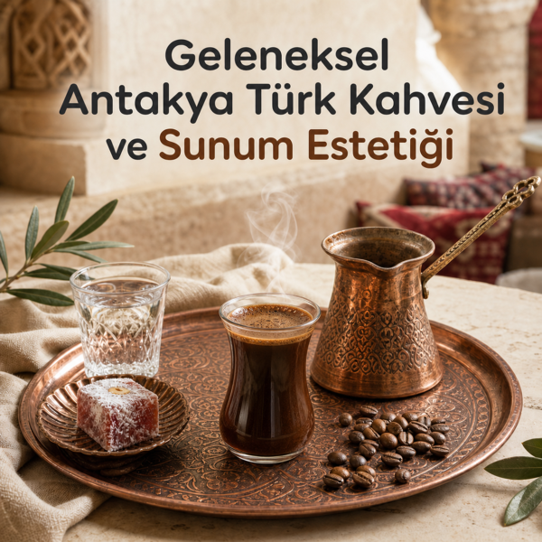Geleneksel Antakya Türk Kahvesi ve Sunum Estetiği