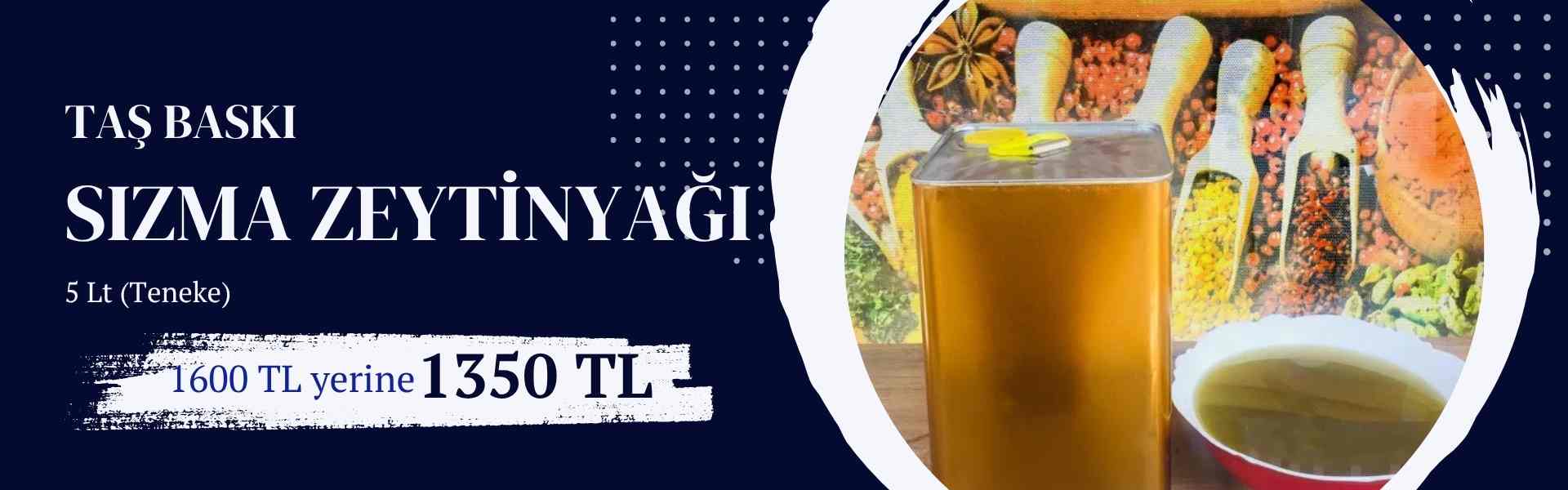 Taş Baskı Zeytinyağı 5 LT