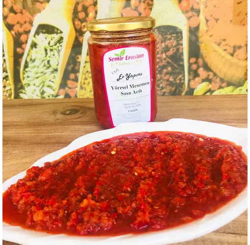 Yöresel Menemen Sosu Acılı 350 Gr